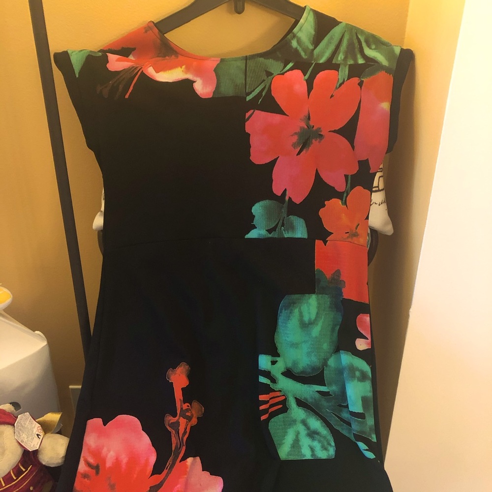 Desigual flora dress-Size M